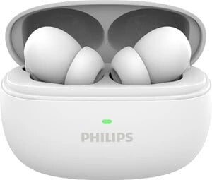PHILIPS TAT1150WT Earbuds with ANC/ENC, 55H Playtime, 13mm Driver