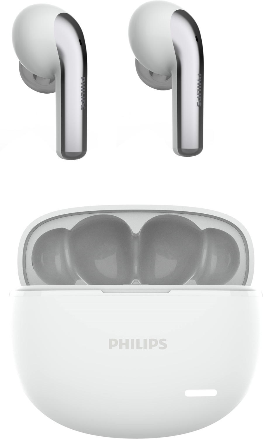 PHILIPS TAT1179WT/94 Bluetooth Headset (White, True Wireless)
