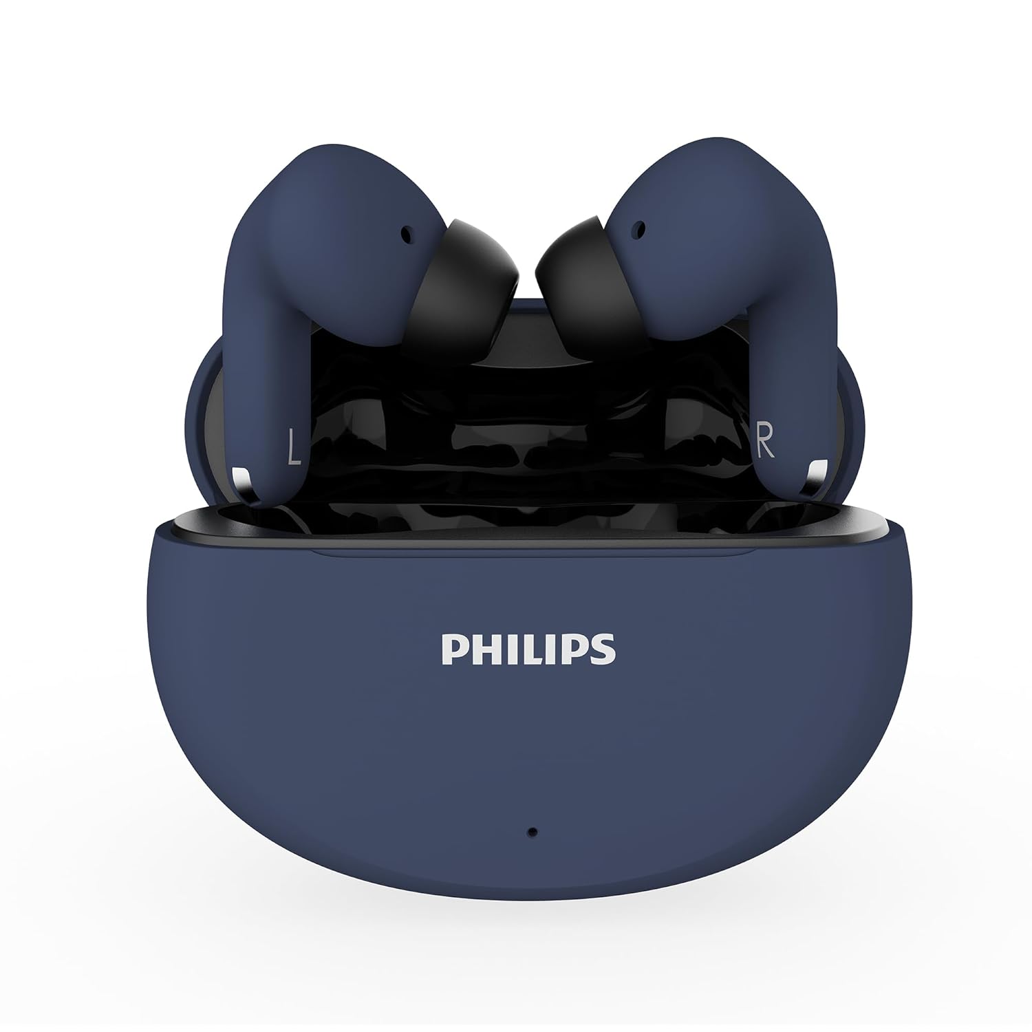 Philips TAT1269 Bluetooth Truly Wireless in Ear Earbuds with mic, 13mm Drivers, Bluetooth 5.4, 40H Playtime, IPX5, Fast