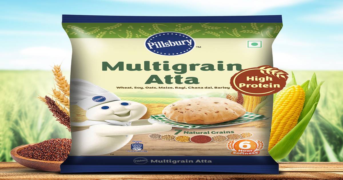 Pillsbury Multigrain Atta 5kg @164, NOICE 12 eggs @58 & more