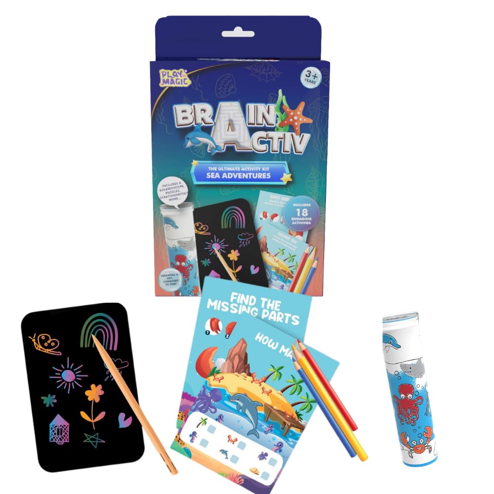PlayMagic BrainActiv Ultimate Activity Kit - Sea Adventure