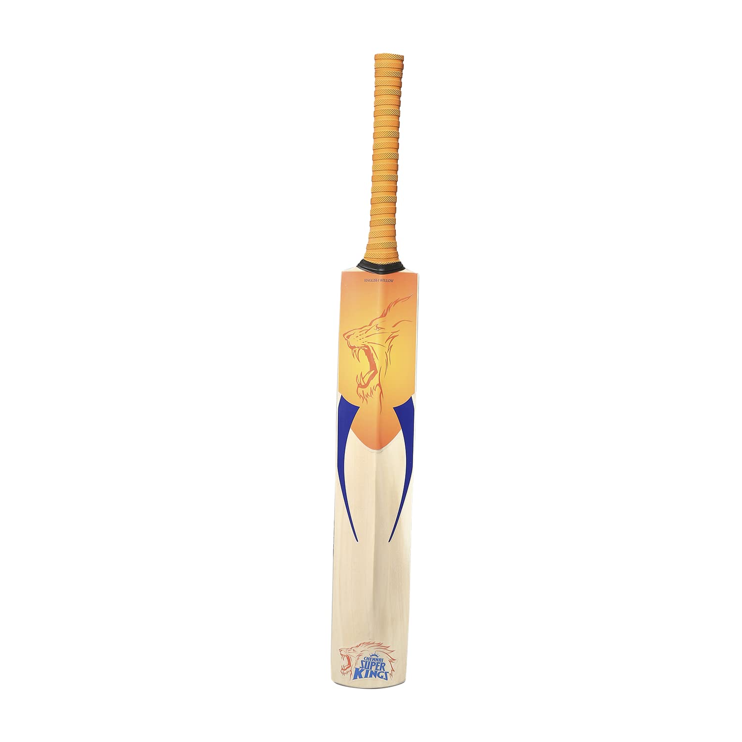 playR x Chennai Super Kings English Willow Bat, Premium Handcrafted CSK Cricket Bat for Power Shots, Durable, Lightweigh