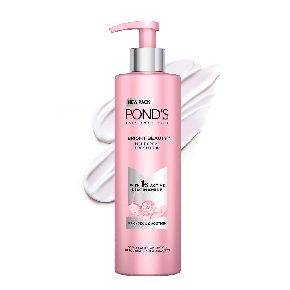POND'S Bright Beauty Light Crème moisturizing Body Lotion With 1% Niacinamide 600ml