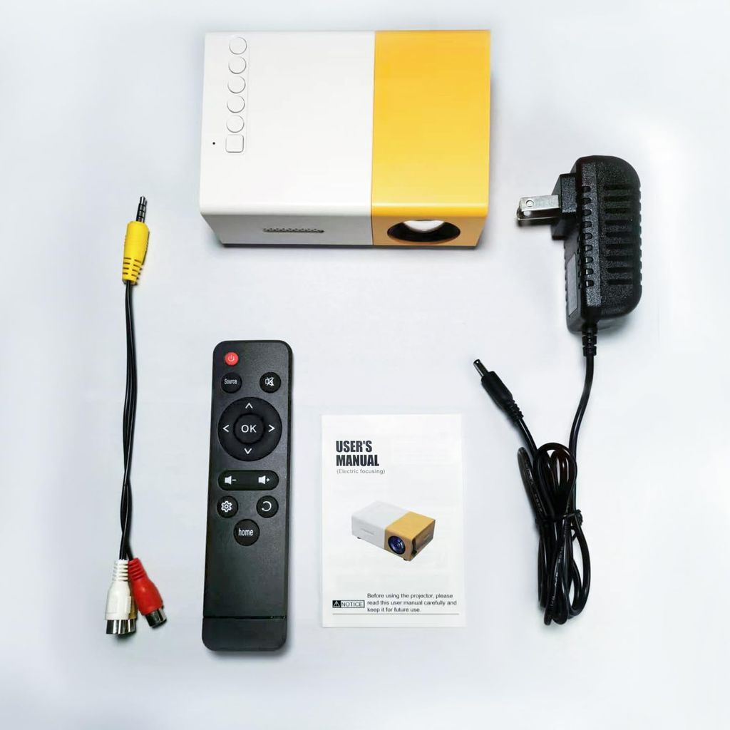 Portable Mini Projector LED Micro Projector | Home Party & Meeting Theater Projector | Mini Projecto