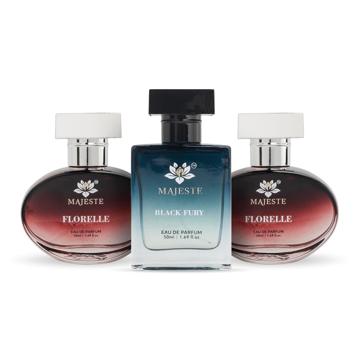 Premium Perfume Gift Set for Men 2X100ml (1 White Oud & 1 Kingdom)