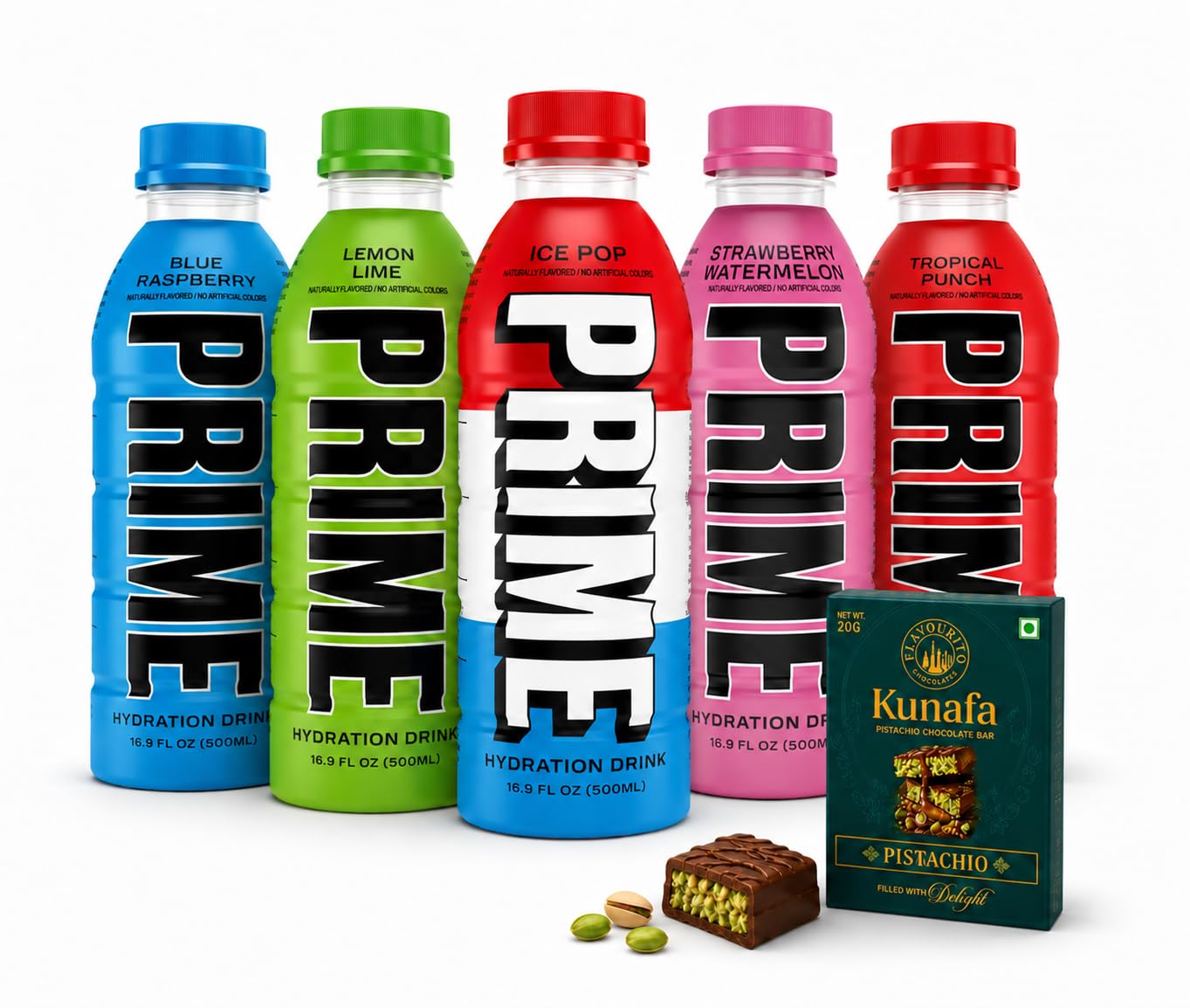 PRIME DRINK + KUNAFA CHOCOLATE DEAL!