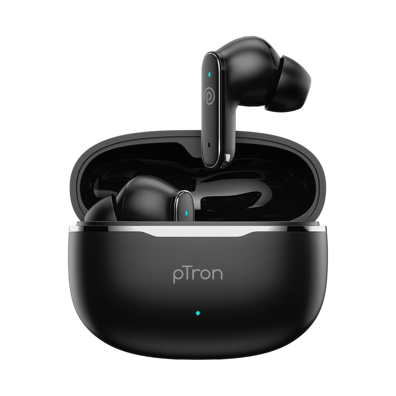 pTron Bassbuds Eon in-Ear TWS Earbuds w/ 13mm Drivers, 45Hrs Playtime