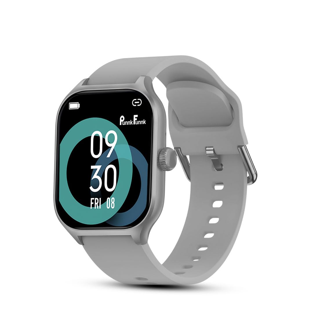 PunnkFunnk H18 Pro Smartwatch for Men & Women | 2.01" HD TFT Display | Bluetooth Calling