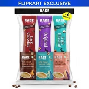 RAGE Variety Pack | 6 Assorted Coffee Sachets | Trial Pack Instan