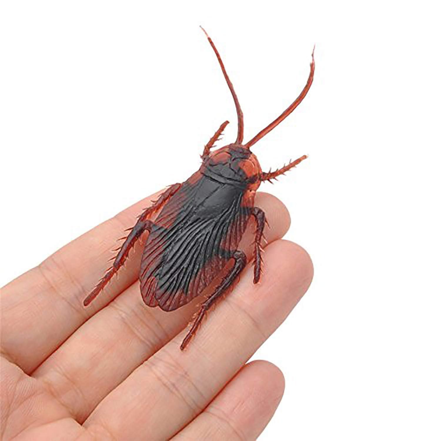 Rock World Cockroaches Prank Life Like April Fool Toy Fake Cockroach Prank