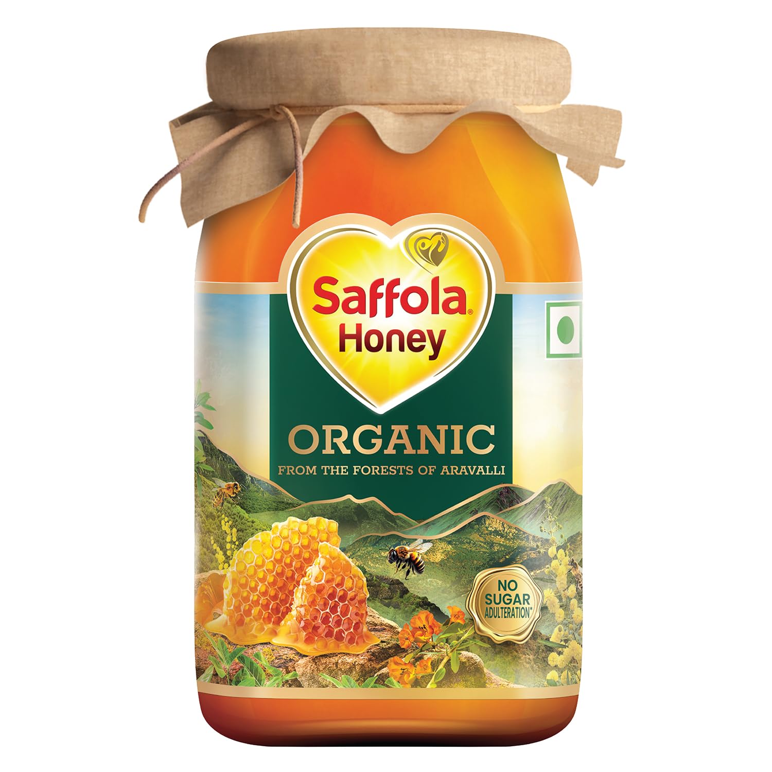Saffola Wild Forest Organic Honey, 500g