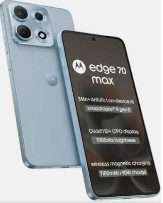 Sale live : Motorola edge 70 max