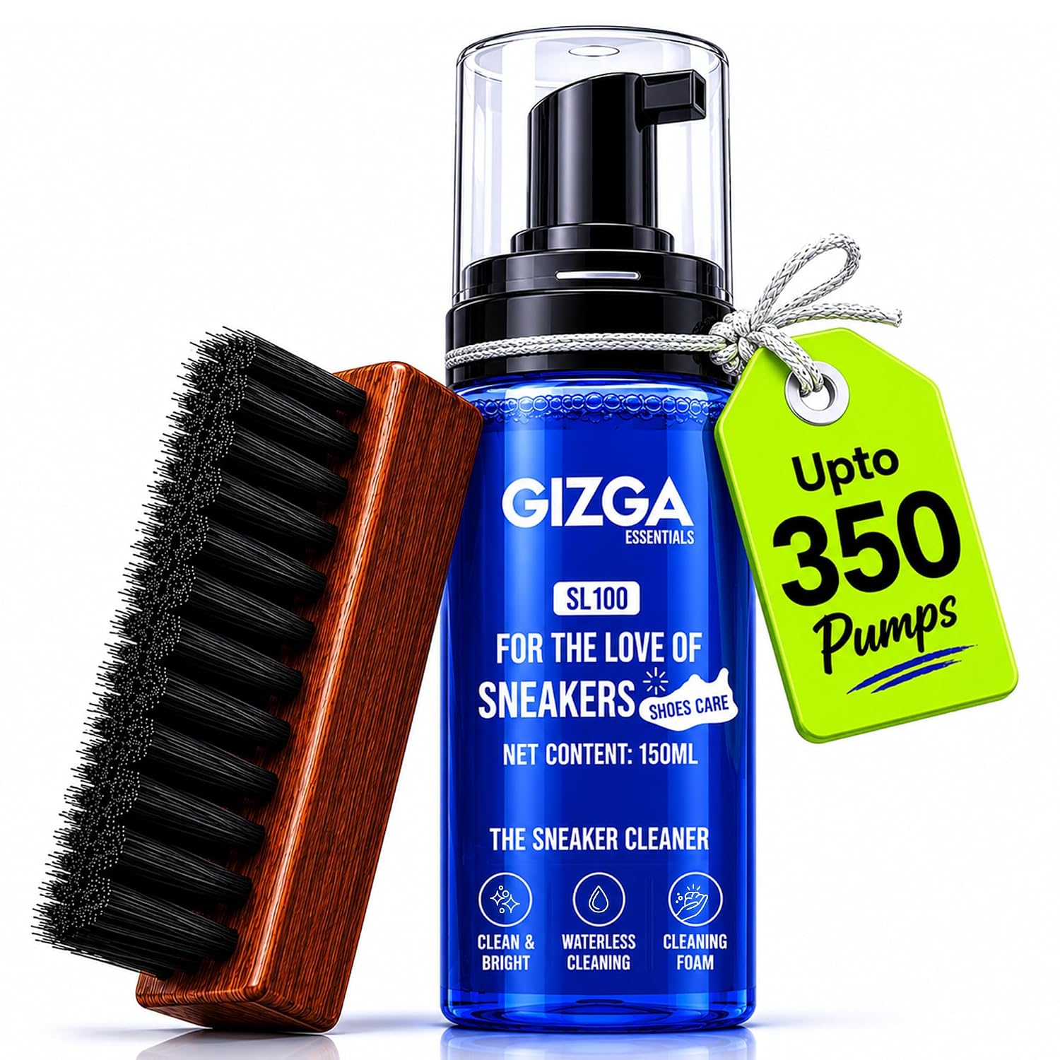 Sample @1 - GIZGA essentials 2-in-1 Shoe Cleaning Kit