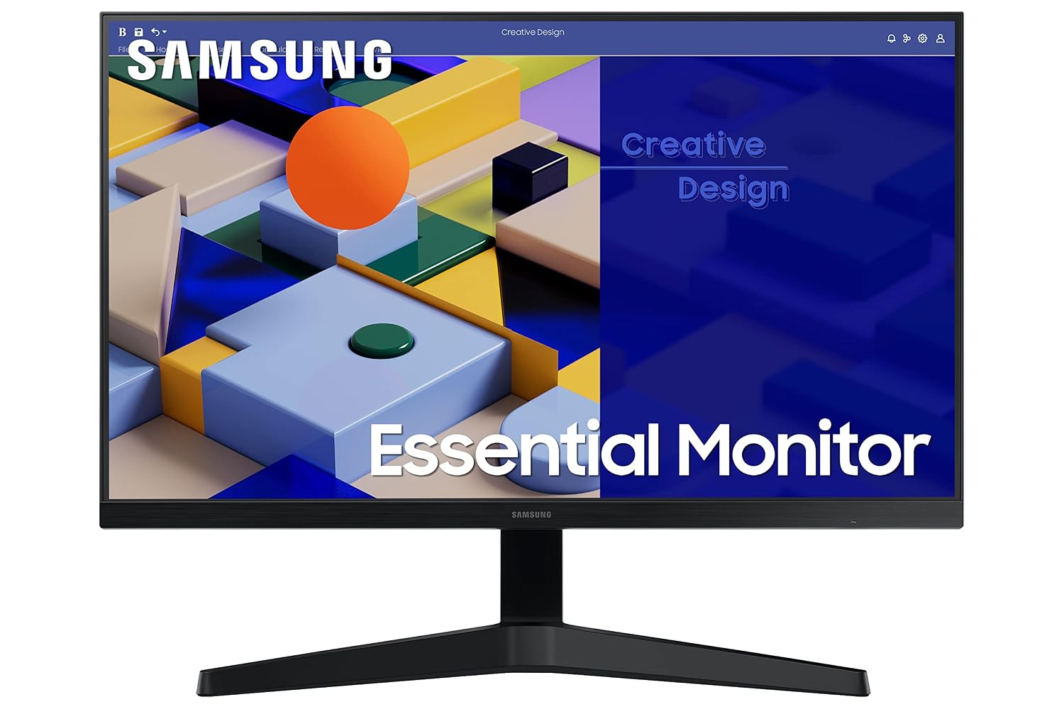 Samsung 24-inch (60.46cm) FHD Flat 1,920 x 1,080 Monitor