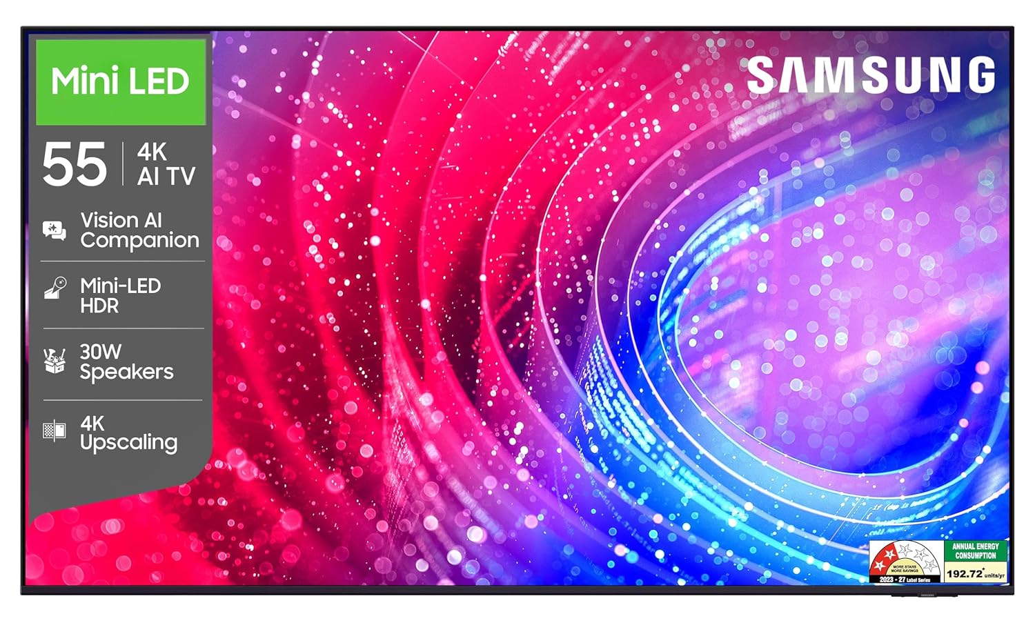 Samsung 55 inches Mini LED 4K Samsung Vision AI Smart TV UA55M2EHAULXL