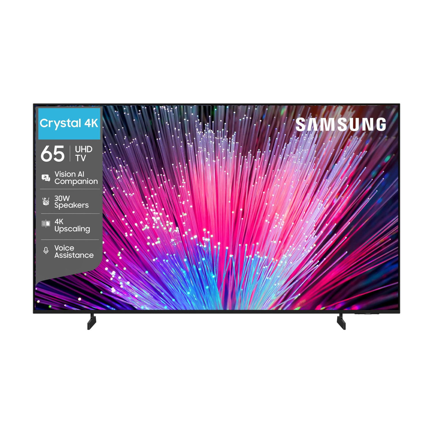 Samsung Crystal 4K Vision AI 163 cm (65 inch) Ultra HD (4K) LED Tv