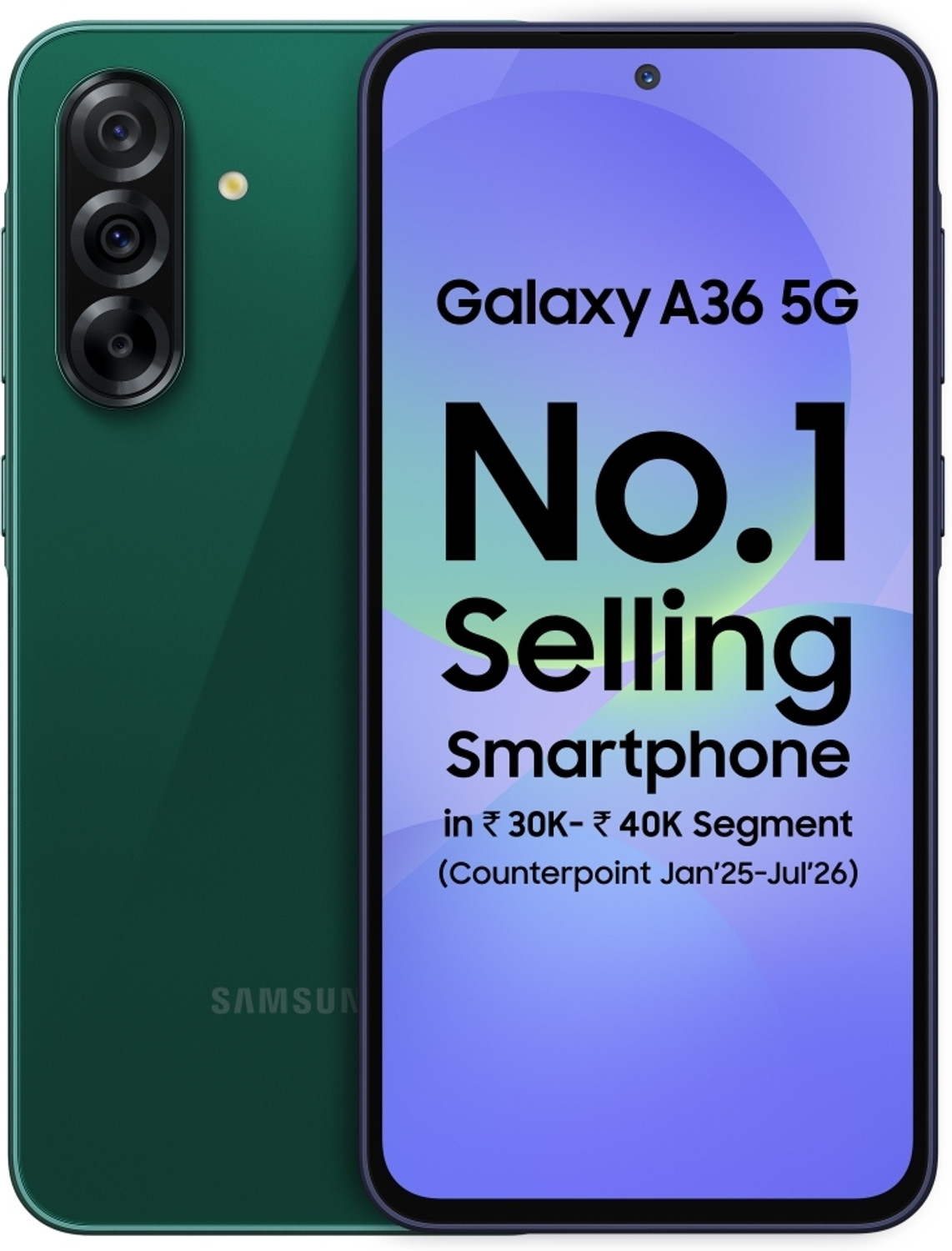 Samsung Galaxy A36 5G (Dark Green, 128 GB) (8 GB RAM
