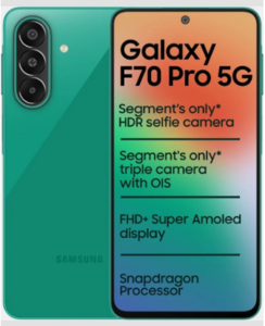 Samsung Galaxy F70 Pro 5G | sale live