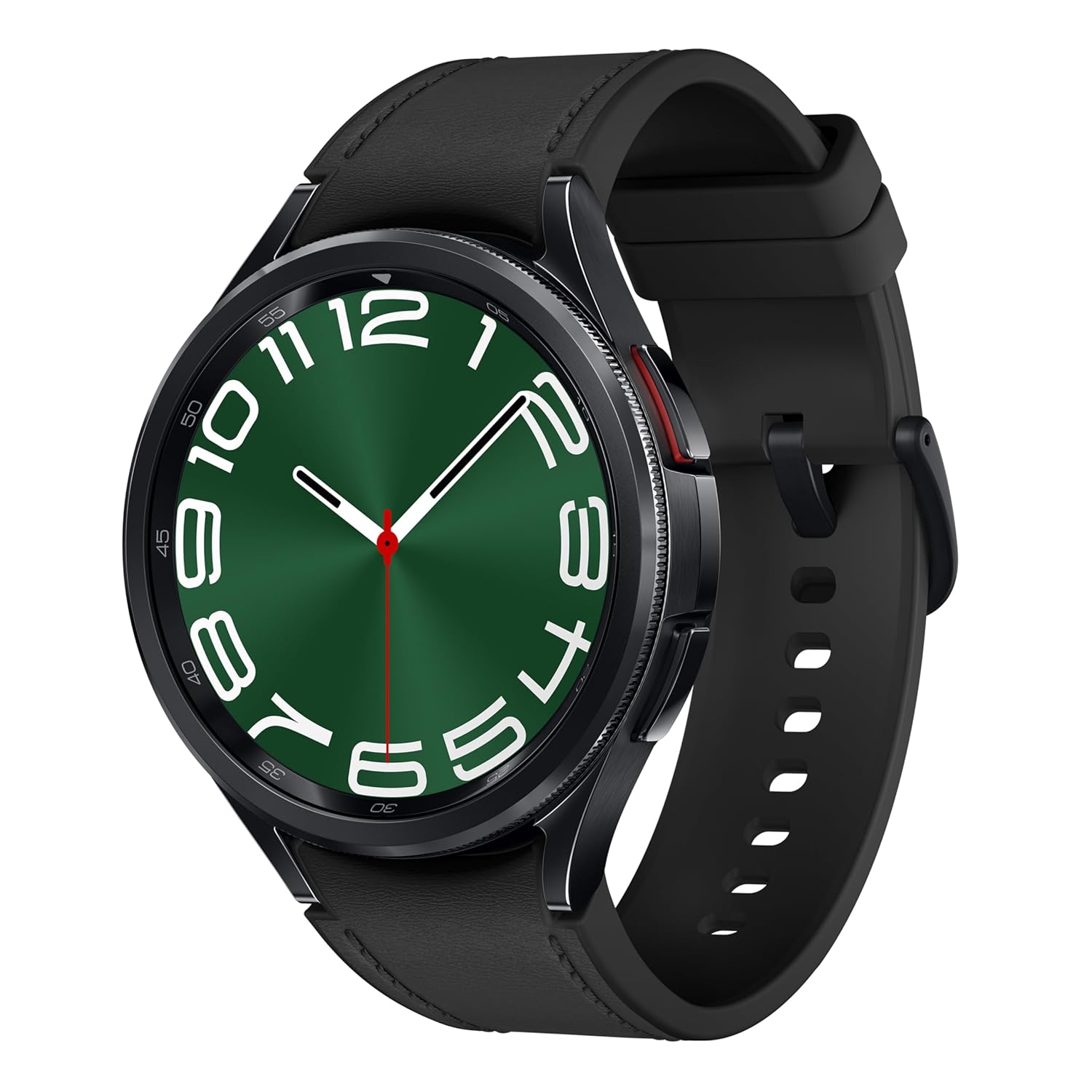 Samsung Galaxy Watch6 Classic (Smartchoice) (Black, 43mm) | Rotating Bezel | Bluetooth | Monitor BP and ECG | Track Slee