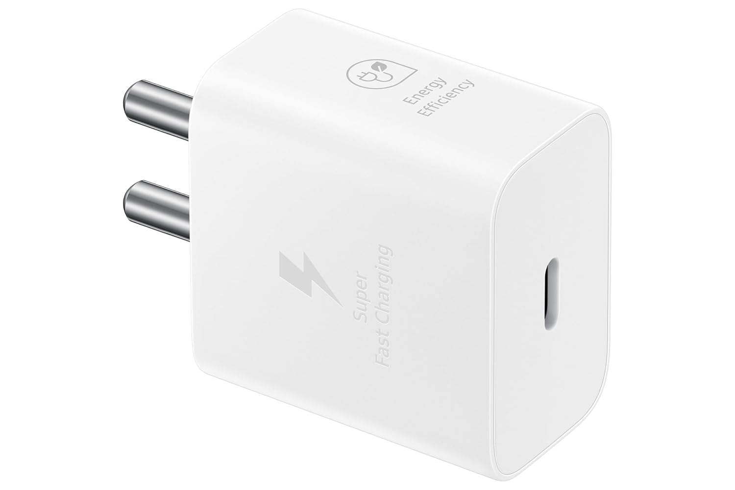 Samsung Original 25W USB Type-C Travel Adaptor Without Cable for Google Pixel, Xiaomi, Motorola, iPhone, Samsung Galaxy