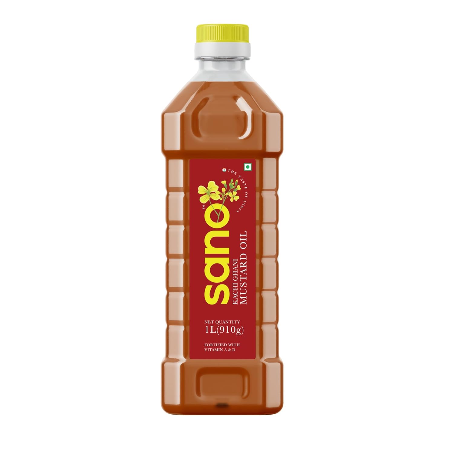 Sano Kachi ghani Mustard Oil (1litre bottle)