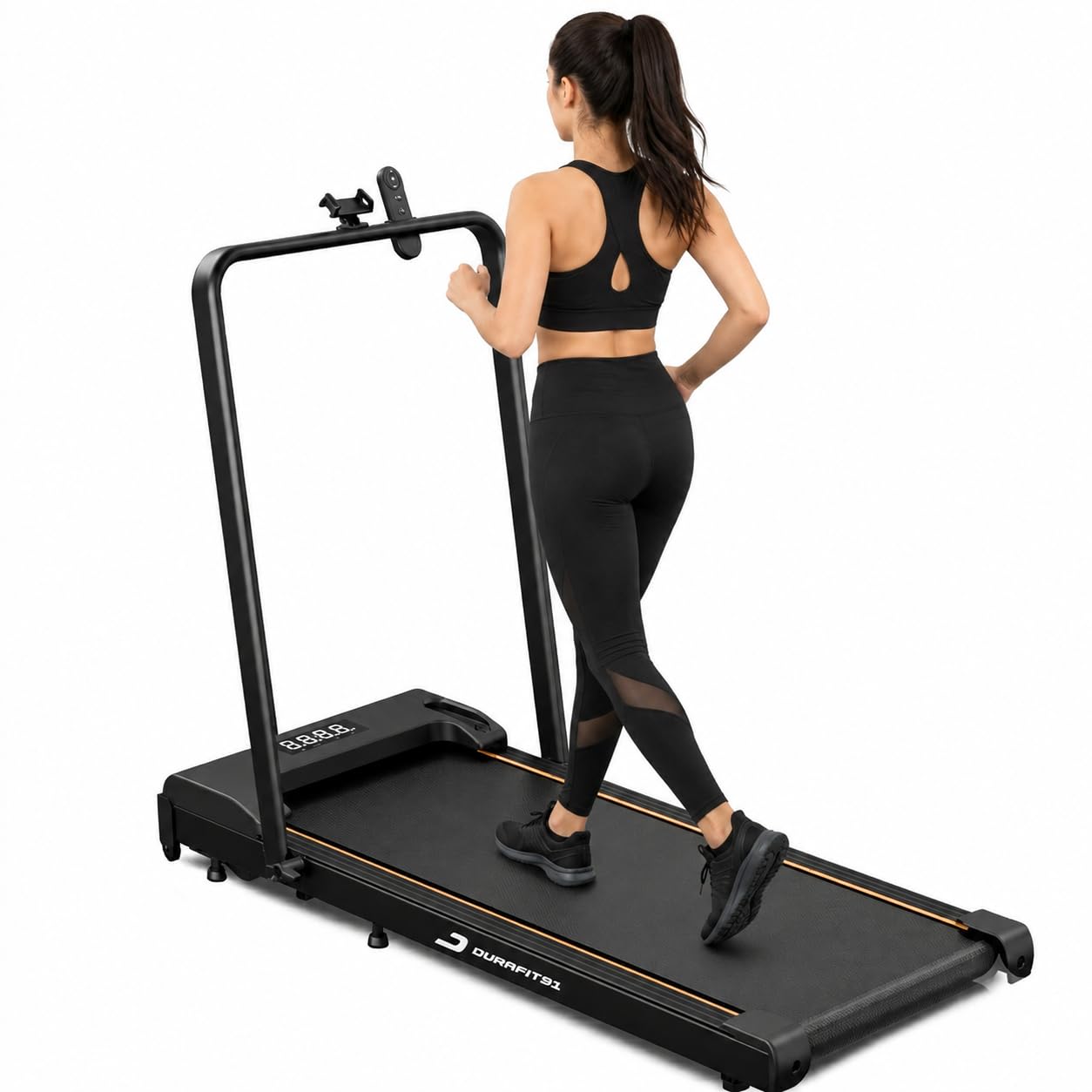 [SBI CC] Durafit91 Dash 2.5HP BLDC Motor Treadmill | Foldable Under-Desk Design