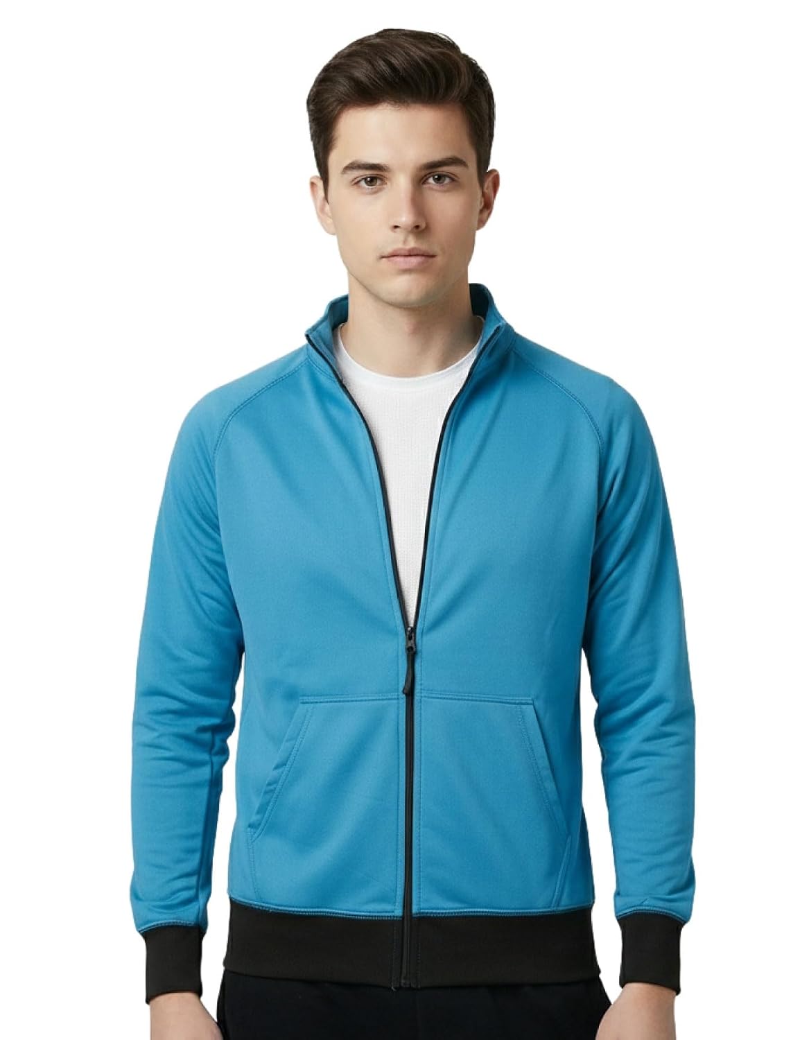 Scott International Jackets for Men | Winter wear | Men's Polyester Full Sleeve Zip with Pocket | Men Jackets | Winter S