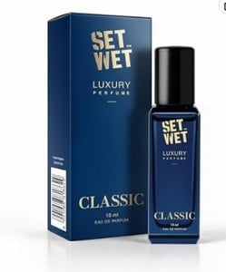 Set Wet Luxury Perfume Classic Perfume for Man | 18ml | Woody, Amber Premium Fragrance Scent, Long Lasting Perfume