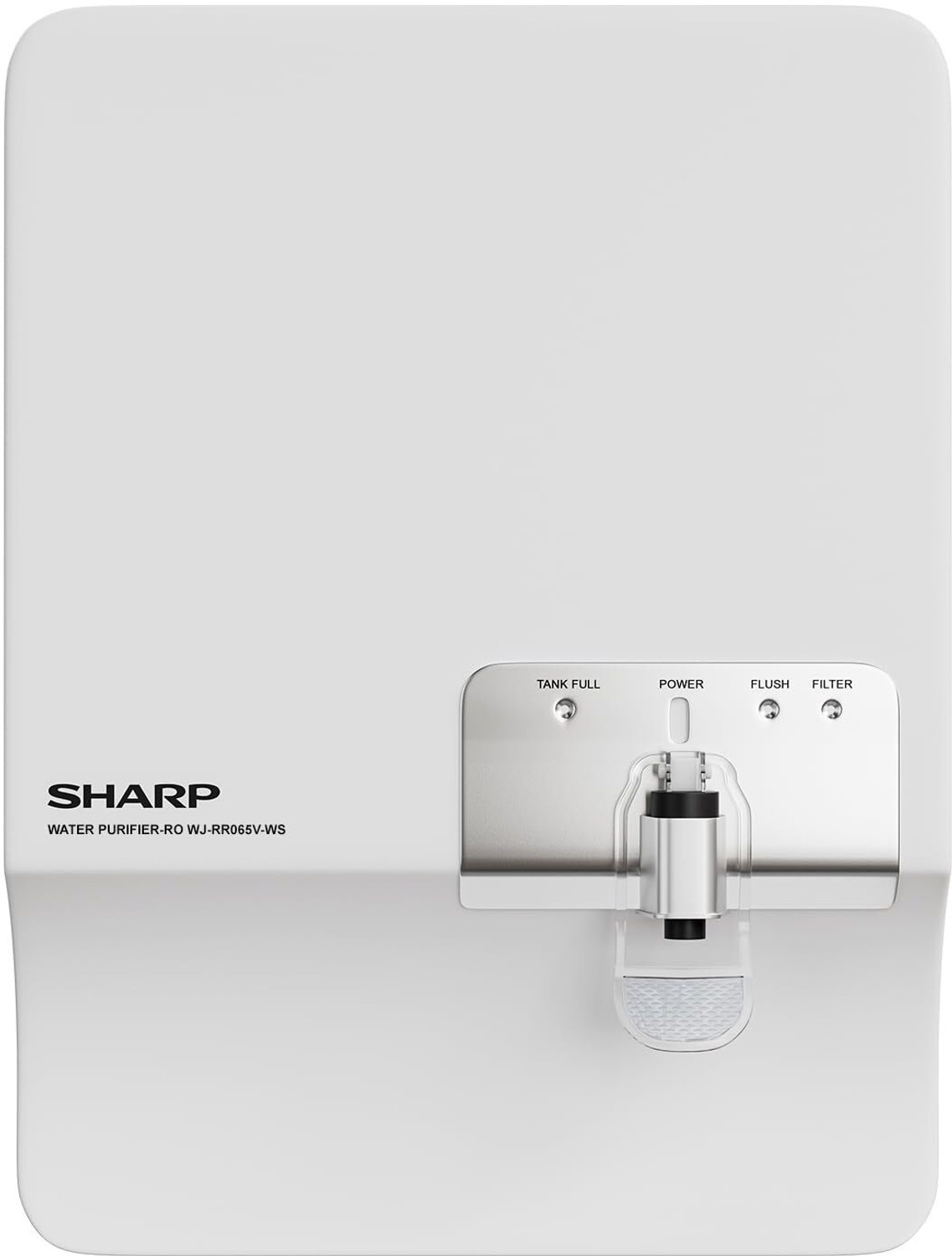 Sharp WJ-RR065V-WS 7 L RO + UV + Silver + TDS Control Water Purifier (White Silver)