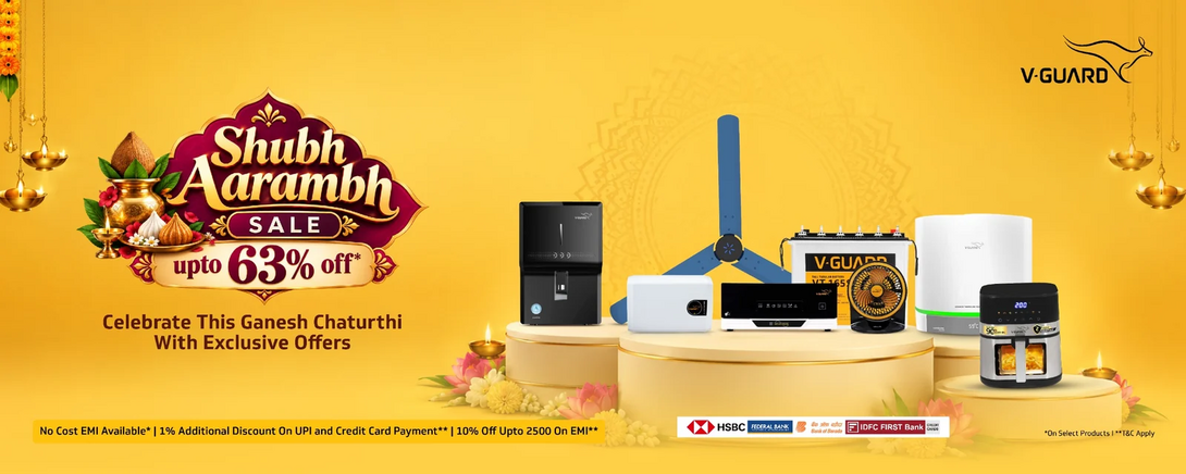 Shubh Aarambh this Ganesh Chaturthi| Up to 63% Off + Bank offers