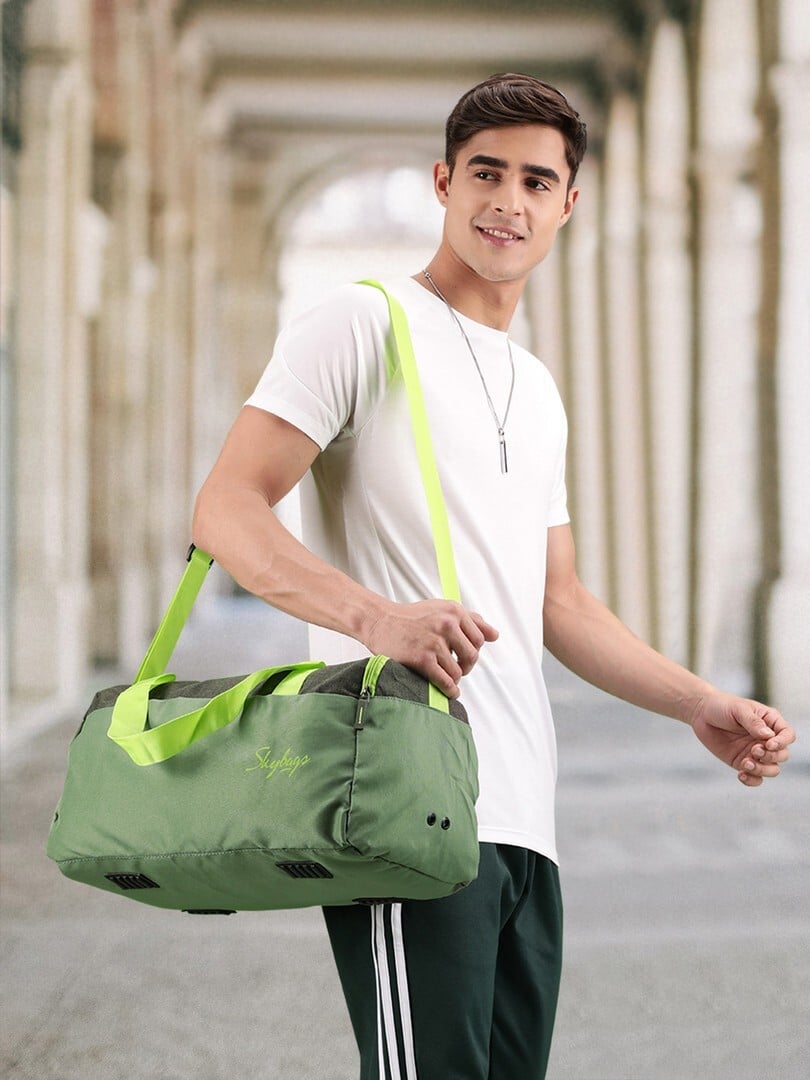 Buy Skybags Unisex Green ACTIVE NXT 1 Duffel Bag - Duffel Bag for Unisex 17643414