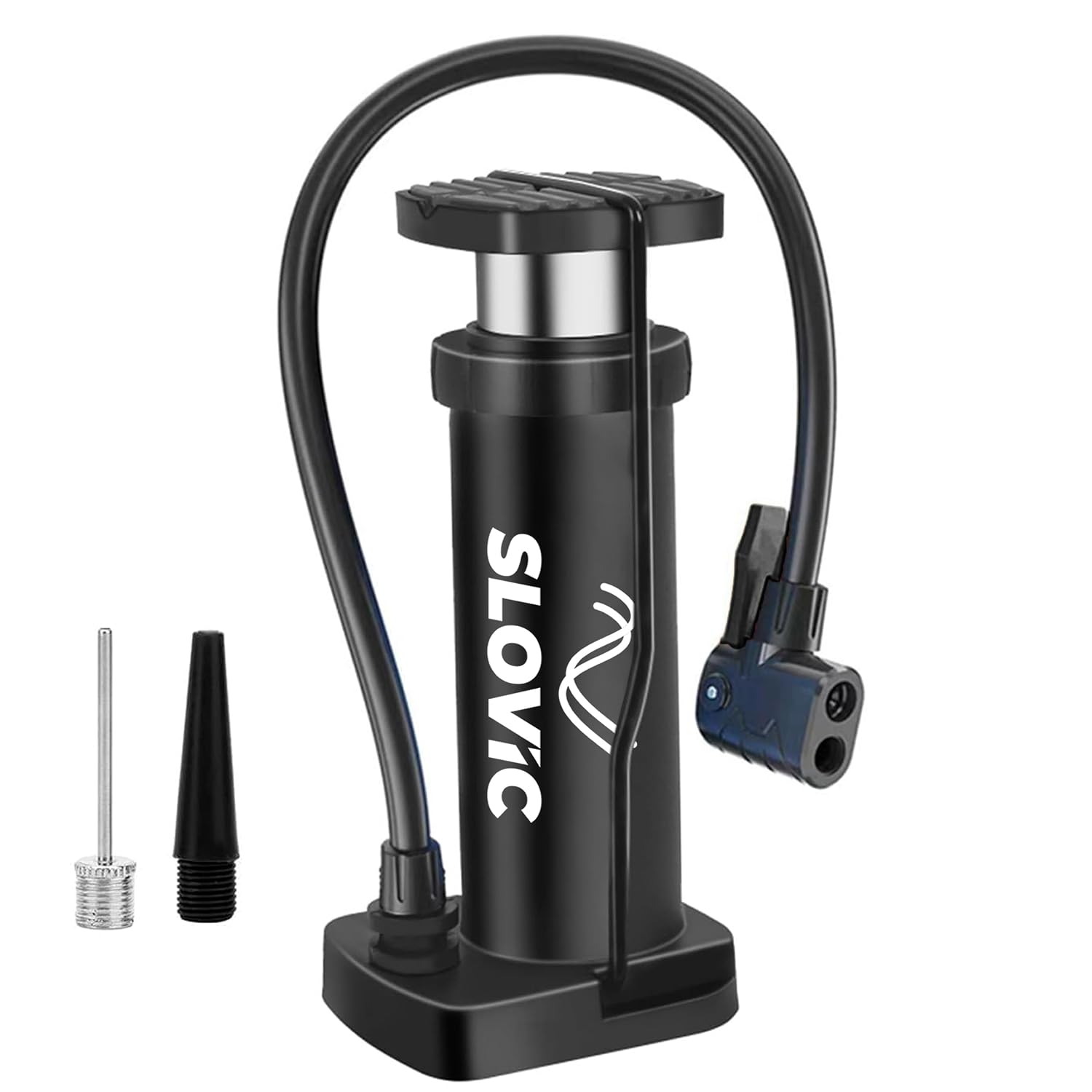 Slovic Cycle Pump for Bicycle, Bike & Car [100 PSI] Foot Air Pump for Car Tyre, Bike, Basketbal, Football Pump, | Cycle