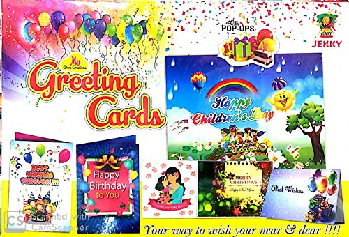 Smart Picks DIY Greeting Card Making Fun Game for Kids (Big)
