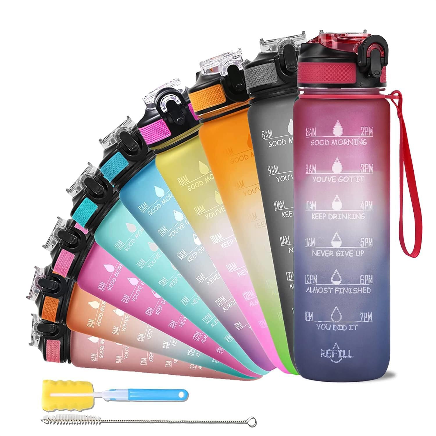 SOLARA Sipper Water Bottle 1 Litre