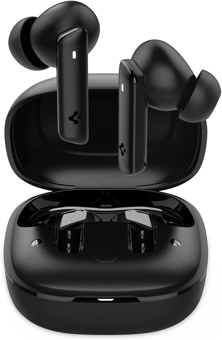 Spigen Audio Newly Launched SA-TW P20 True Wireless in Ear Earbuds with 30H Playtime, Upto 40dB 3 Multi-Mode ANC Pro