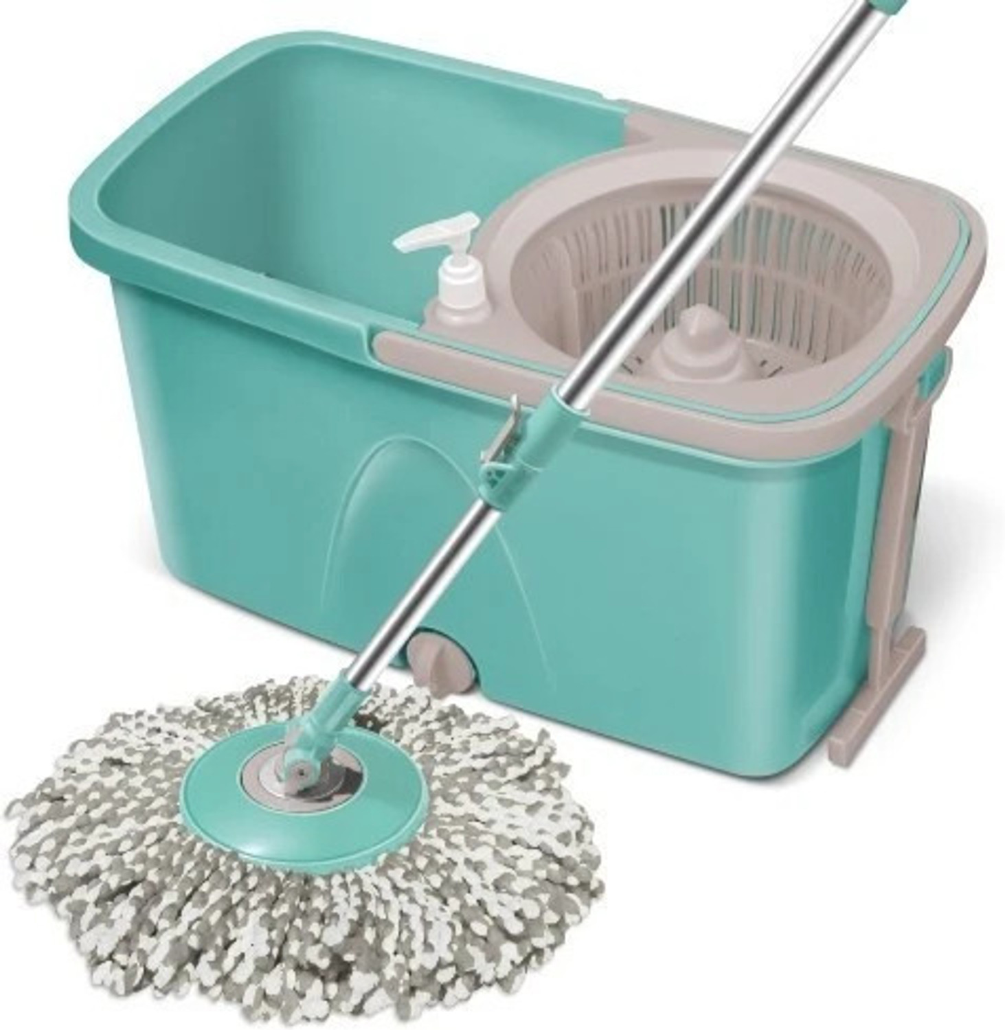 Spotzero by Milton CLASSIC SPIN Mop Set (Green)
