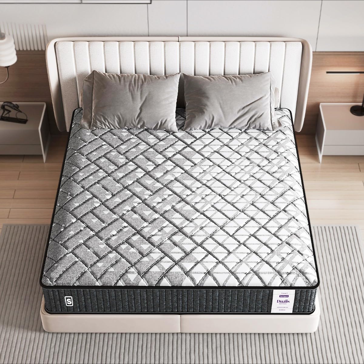 Springwel Dualis 2-in-1 Reversible 6 Inch Bed Mattress | 15 Yrs Warranty