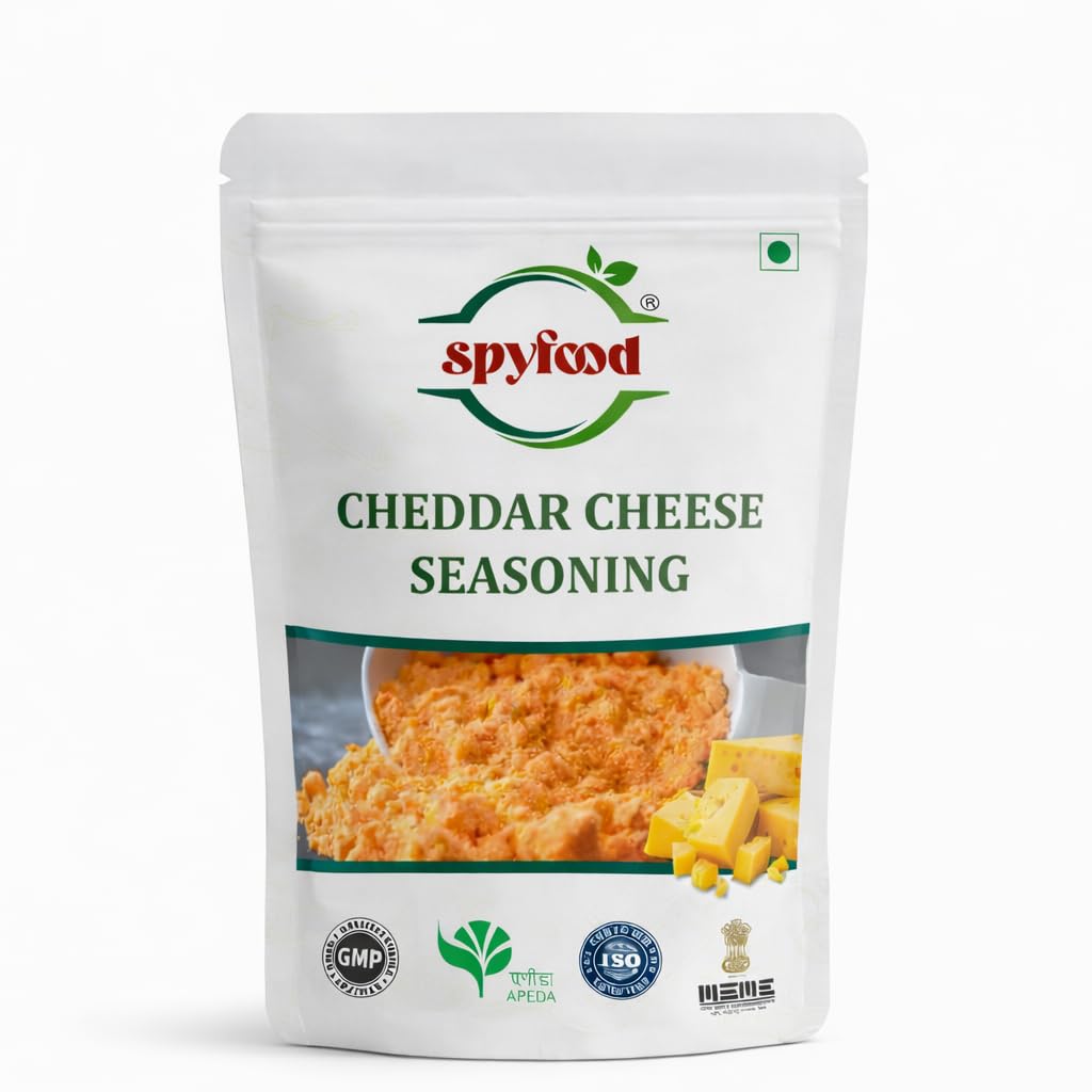 Spyfood Cheddar Cheese Powder for Popcorn, Pasta, Pizza, Nachos & Fries - 100gm