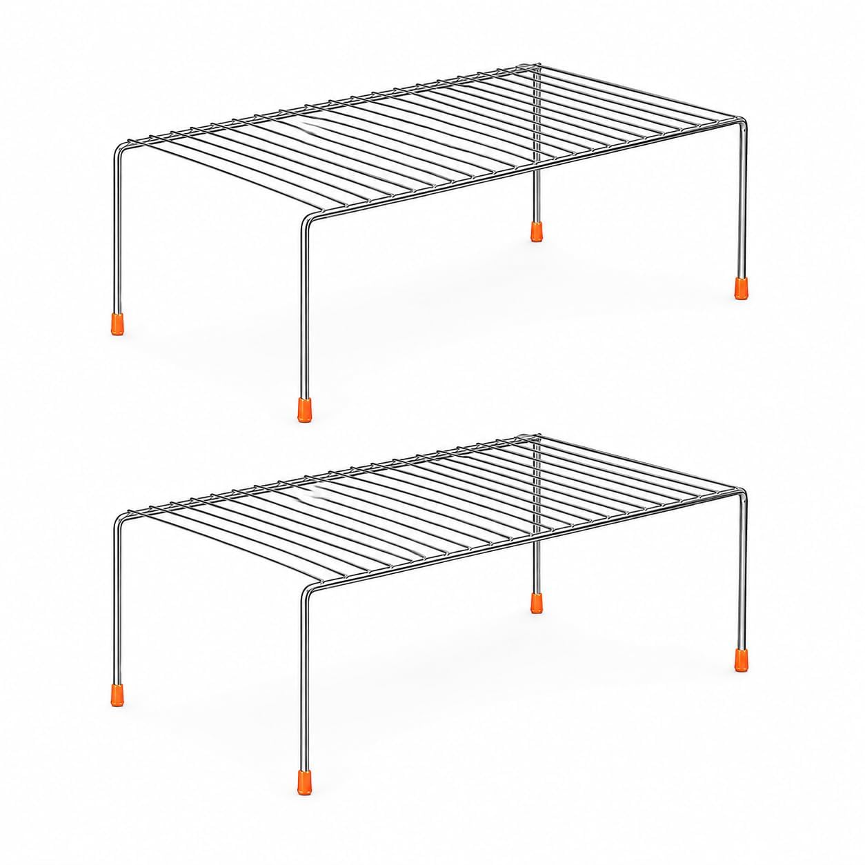 Stainless Steel Utensils Dish Rack/Multipurpose Rustproof Shelf/Storage Shelves/Stand For Home & Kitchen Cabinet