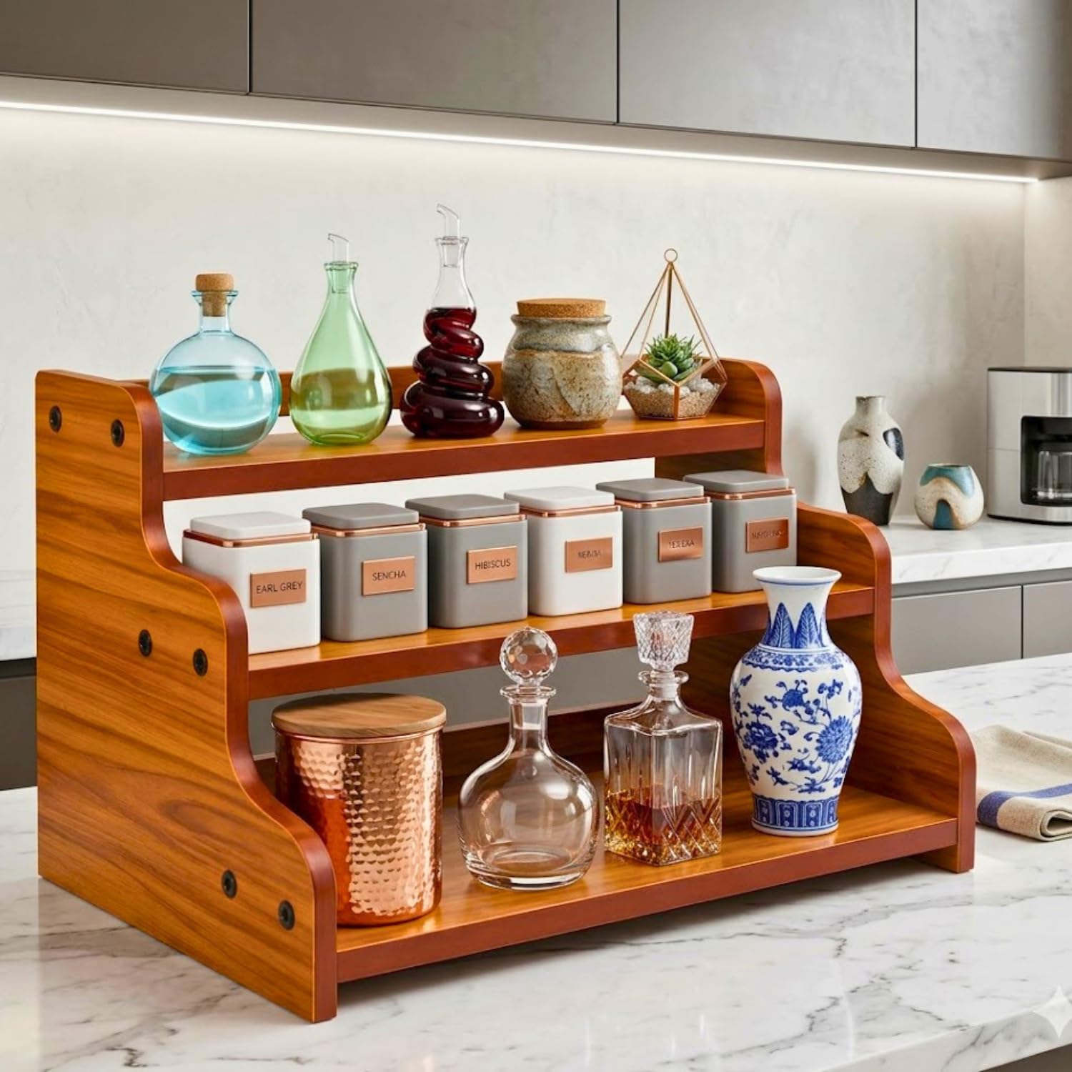 Storage Containers Holder for Kitchen available at 83% off on Amazon