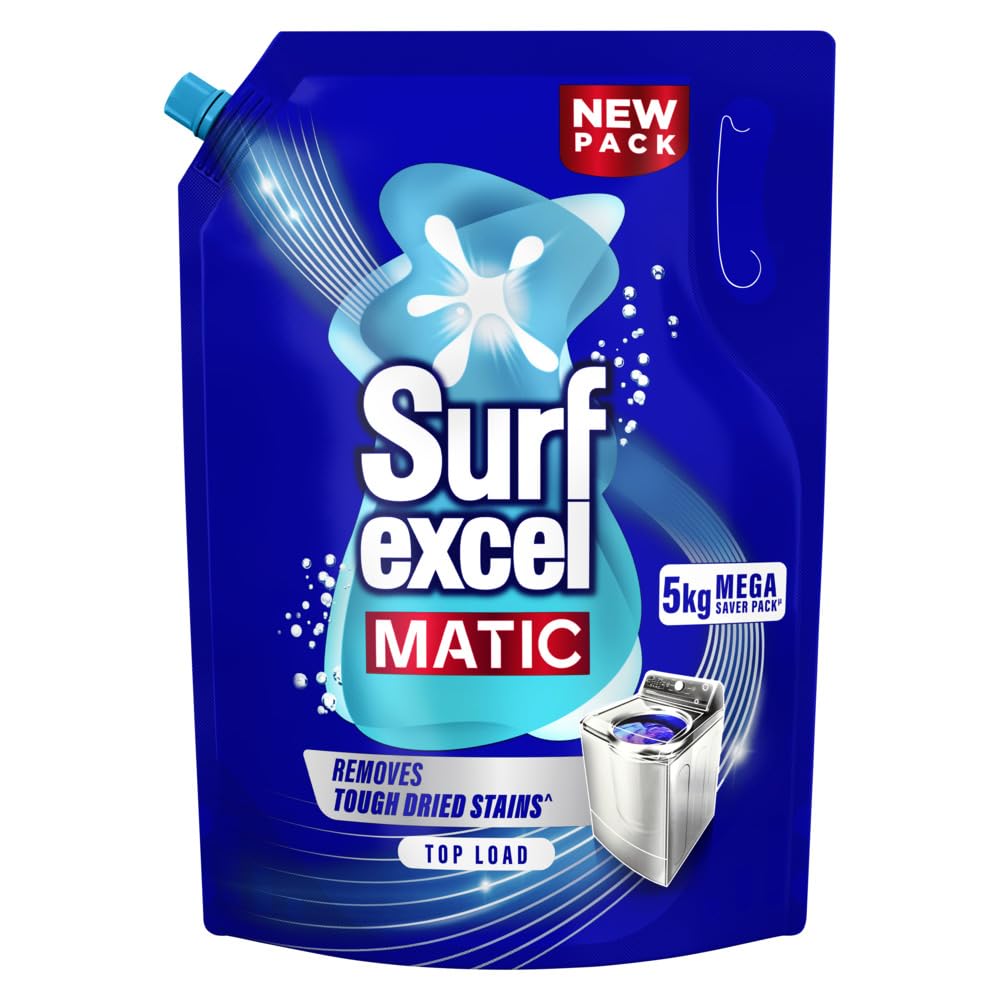 Surf Excel Matic Liquid Detergent 5 kg for Top Load
