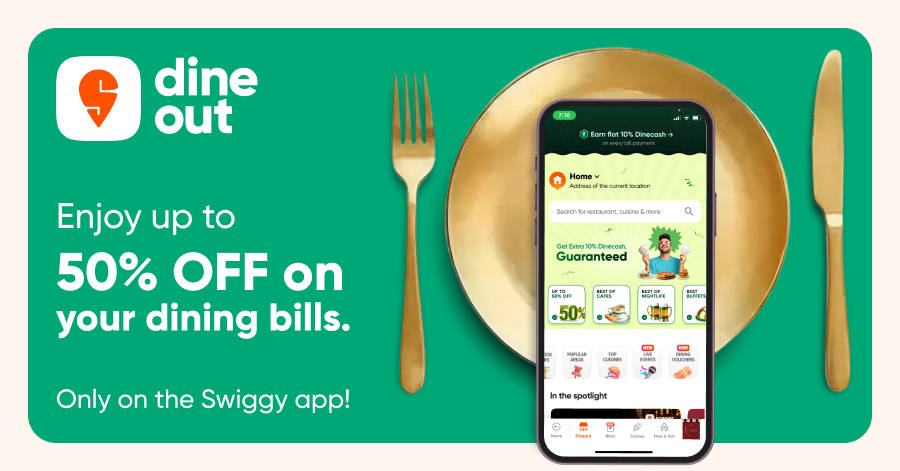 Swiggy dine out - Crazy Friday Taco bell - Chicken Burrito meal at 49rs
