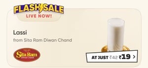 Swiggy Dineout Flash Sale on Sita Ram Diwan Chand