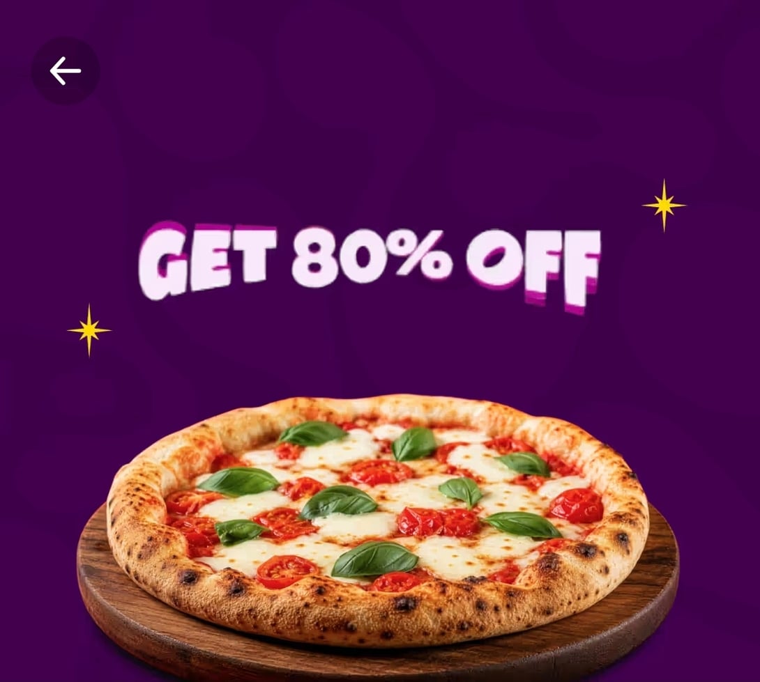 Swiggy Get 80% off - Use Code on Order above Rs. 199