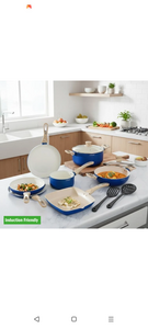 Take a look at this VeloraCookware Set Non Stick | Gas & Induction Compatible | ISI Certified | Induction Bottom Non-Sti