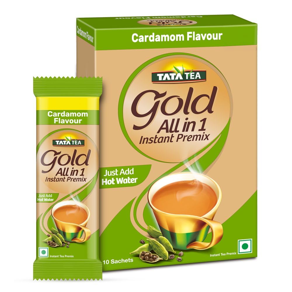 Tata Tea Gold All-in-1 Instant Premix Cardamom Tea