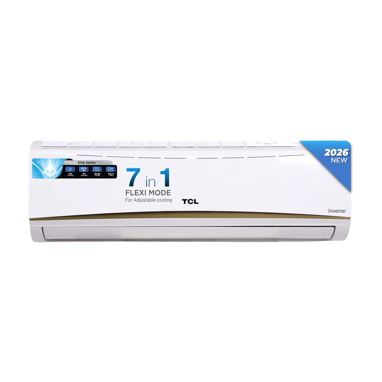 TCL 2026 Model 1 Ton 3 Star Split Inverter 7 Step Convertible with Powerful and Fast cooling, 4 Ways Swing, Blue Fin and