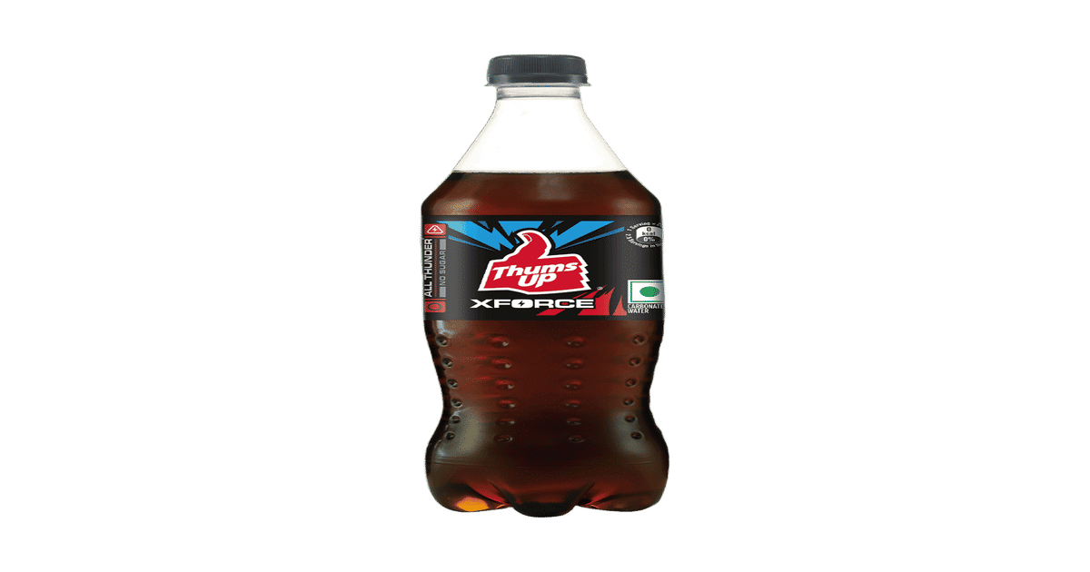 Thums Up X Force Soft Drink 750ml (Pack Of 6)