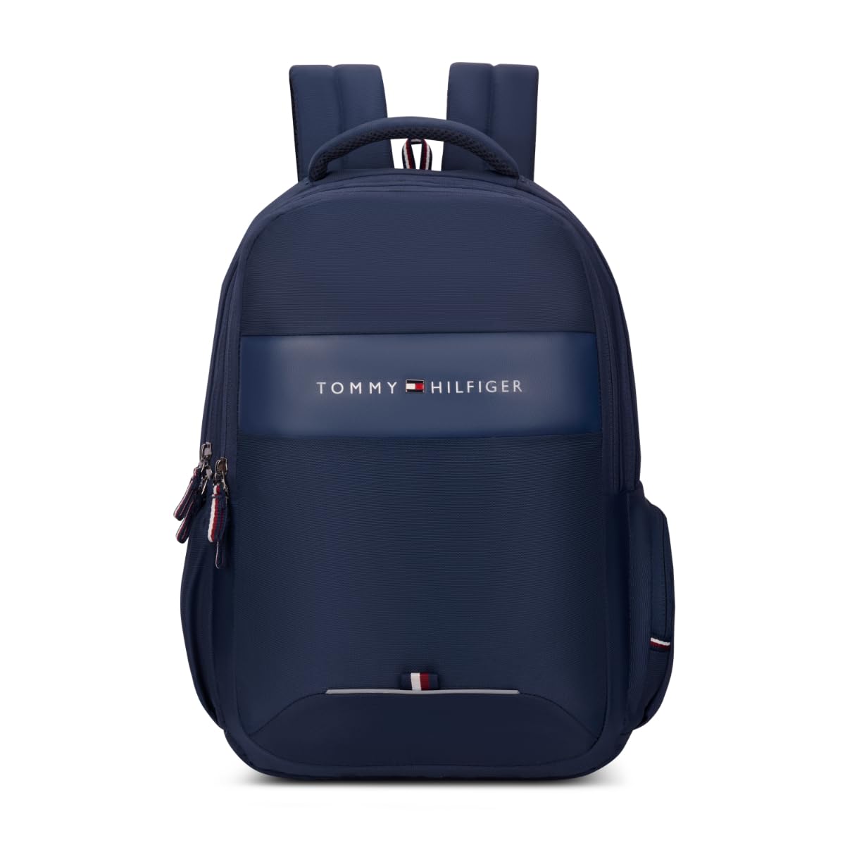 Tommy Hilfiger Joshua Polyester Unisex 15 Inch Laptop Backpack - Navy | 21 Ltr Capacity| Padded & Adjustable Strap | Wat