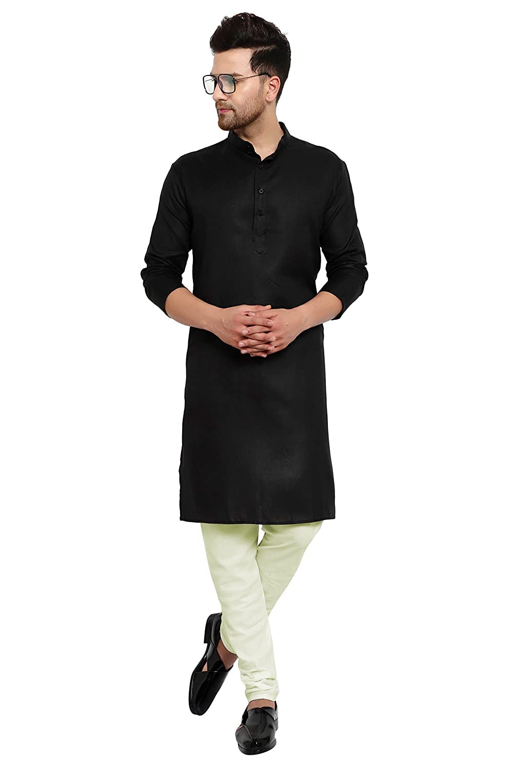 TULSSIKAA Men's Cotton Blended Traditional Kurta Only (Ethnic Wear)